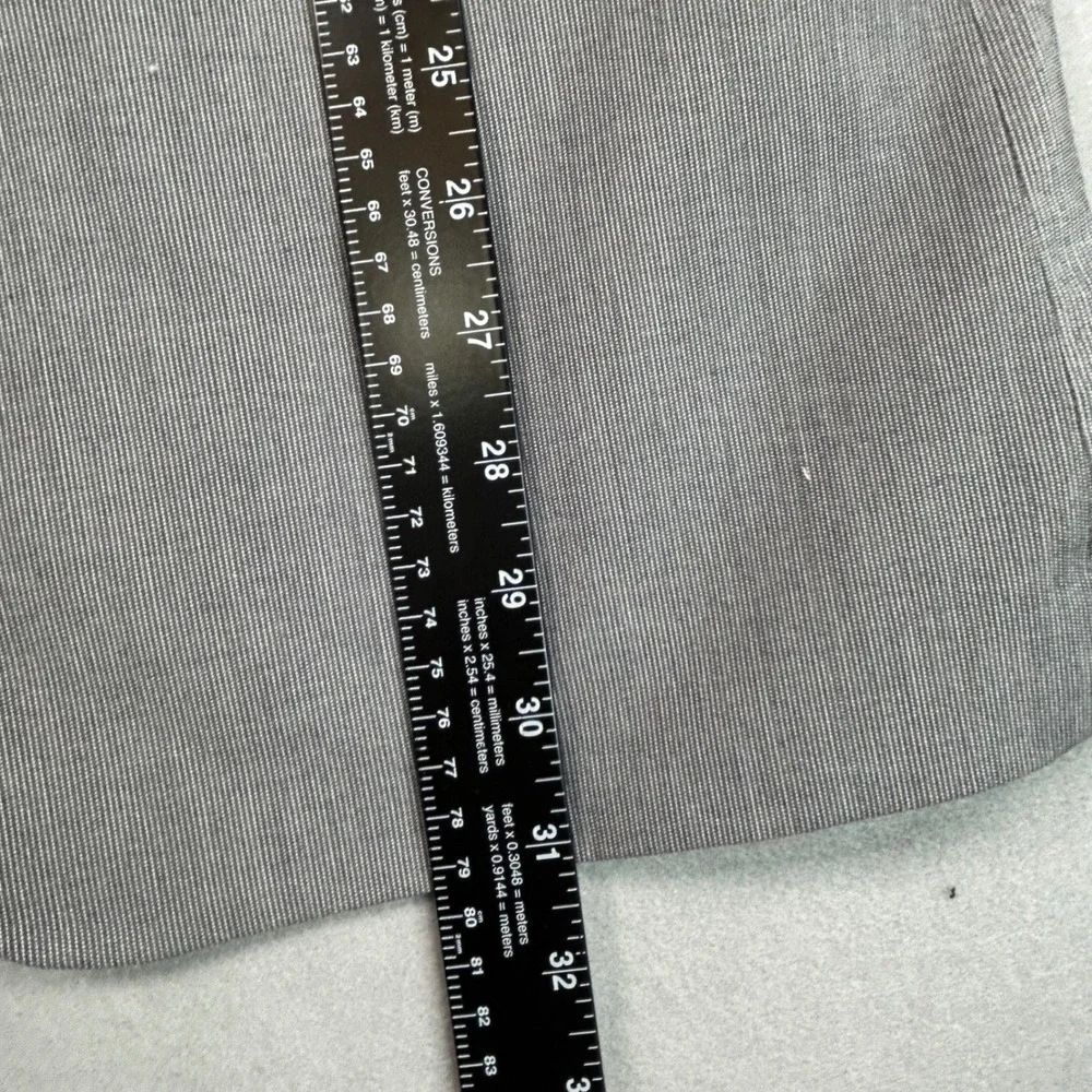 Madison Modern Fit Mens 42L Gray Cotton Blend Summer 2 Button‎ Blazer Sport Coat